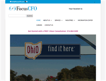 Tablet Screenshot of focuscfo.com